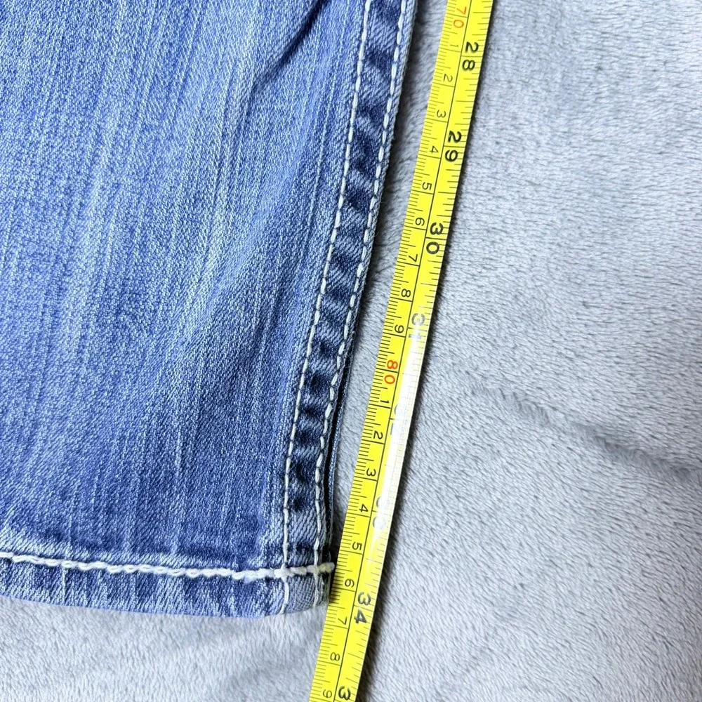 BKE Jake Straight Leg Jeans Mens 30XL Medium Wash Contrast Stitch Denim